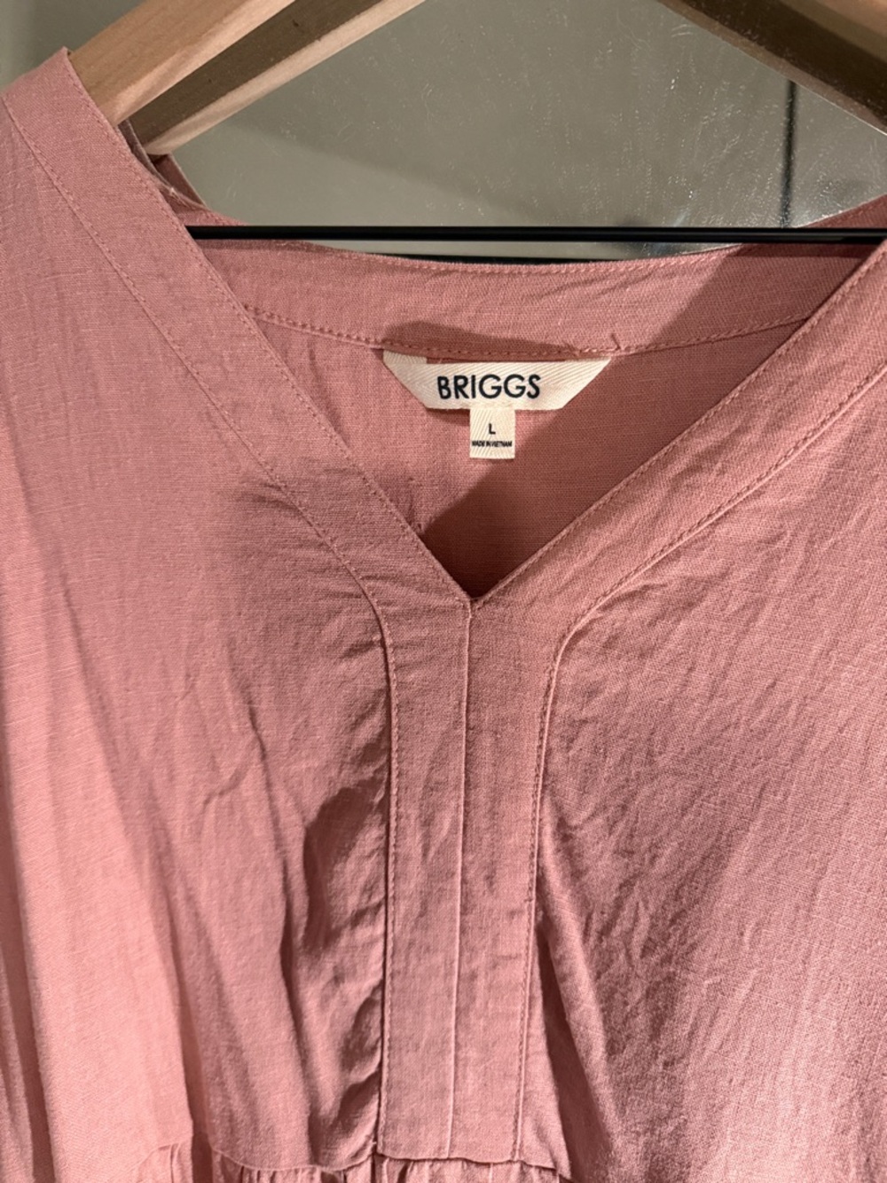 Briggs New York Pink Midi Dress - Picture 2 of 4